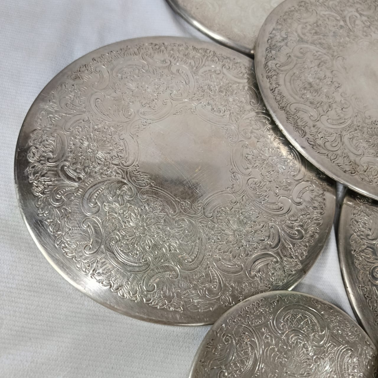 14 plat plaqué argent original تغليف قوي فضة