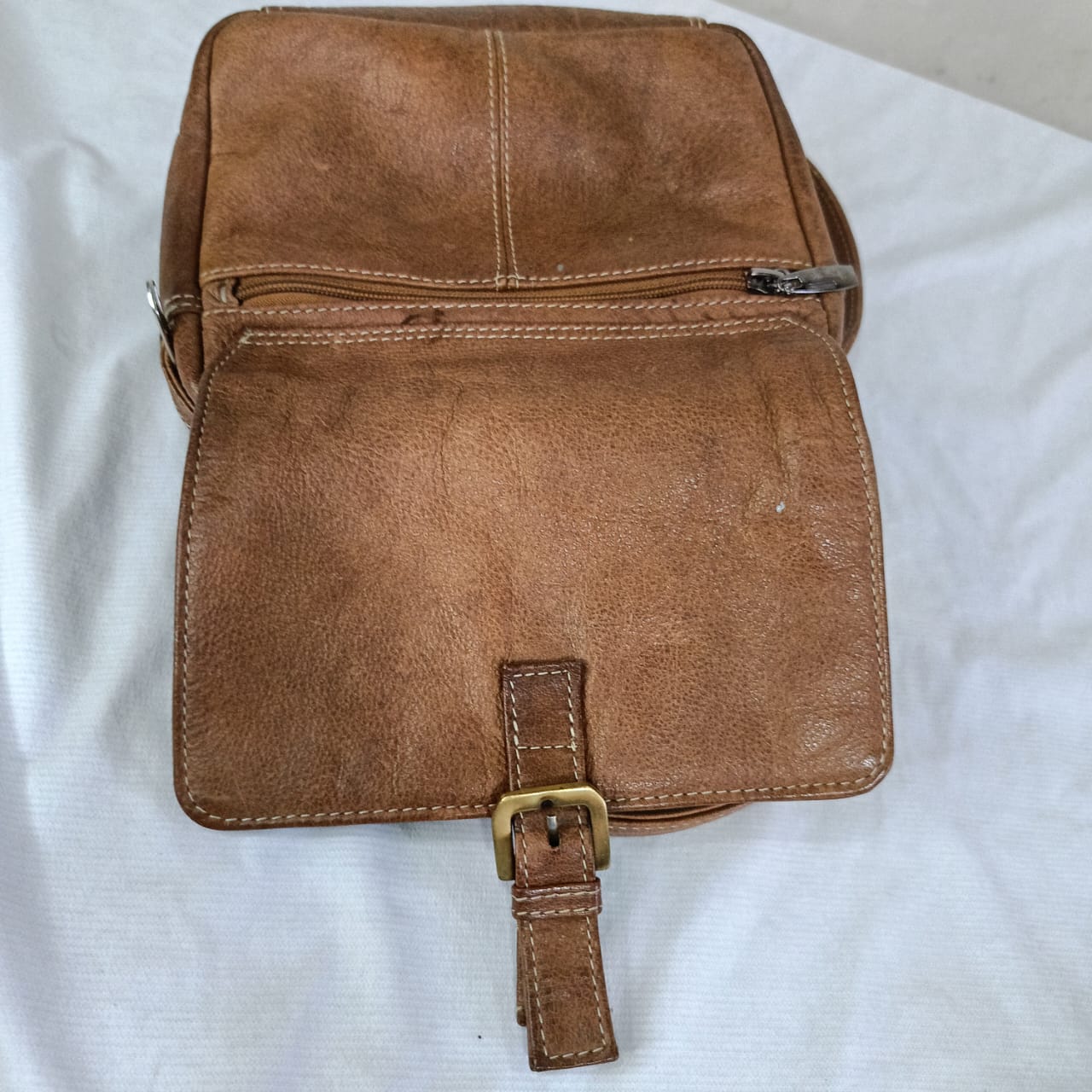 Sac en cuir vintage femme original