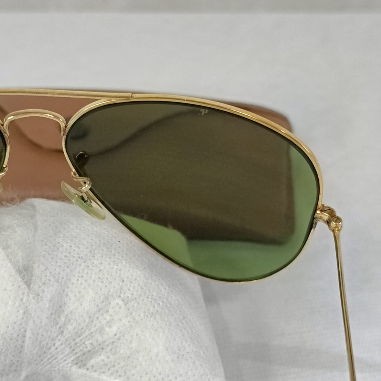 Lunette ray ben USA bl or 10k original