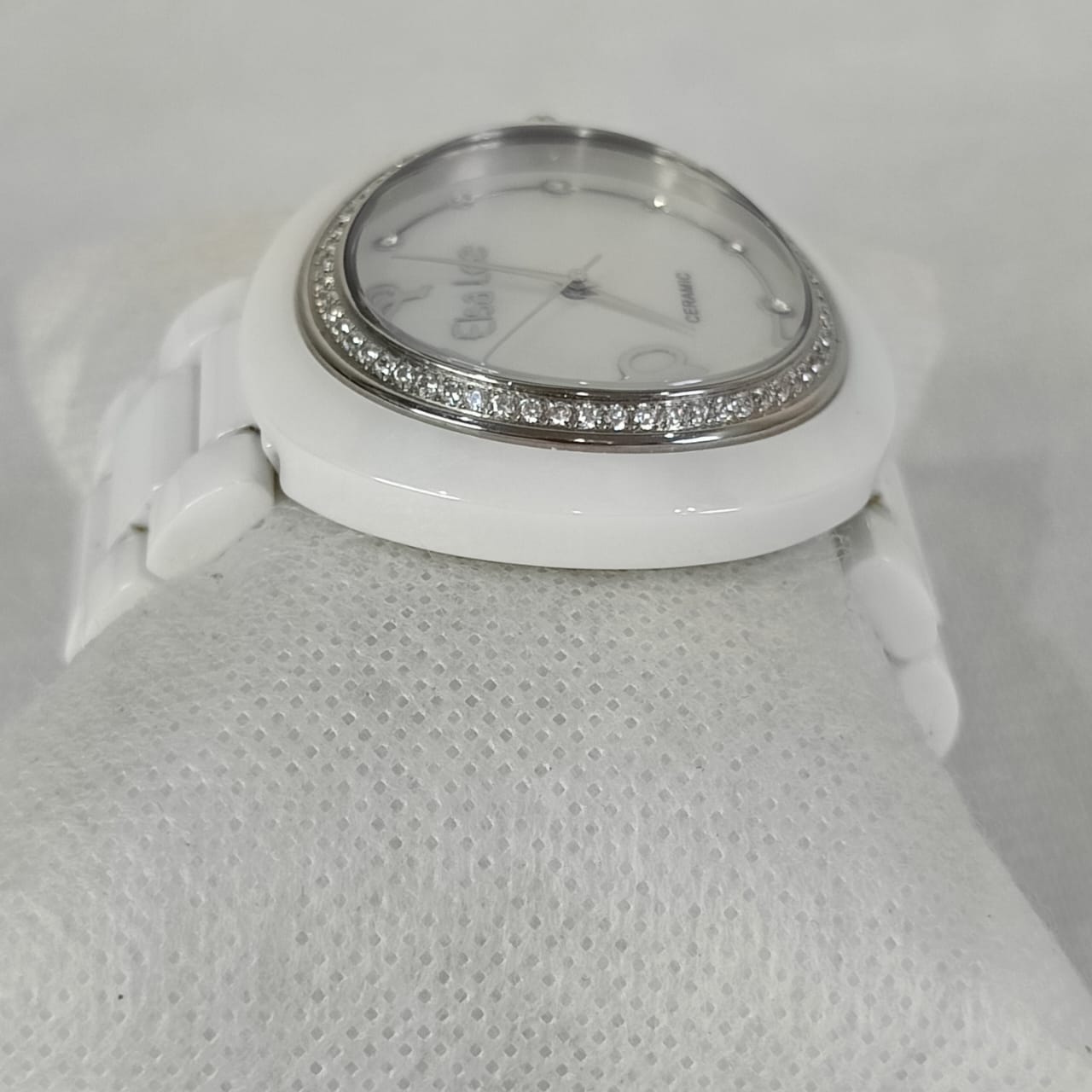 Montre elsa ler céramique blanche original