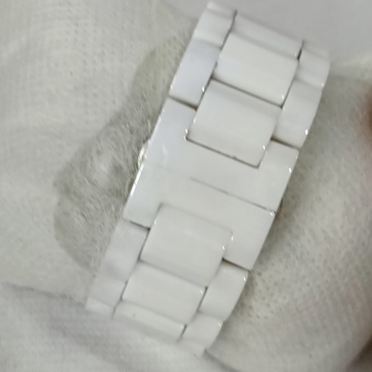 Montre elsa ler céramique blanche original