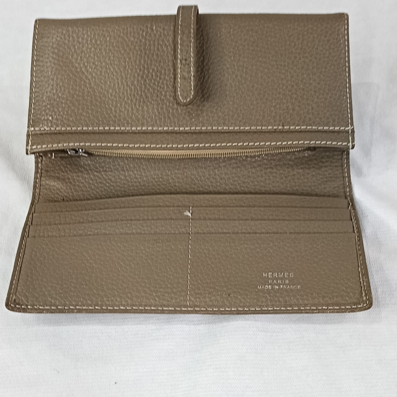 Portefeuille Hermes paris en cuir