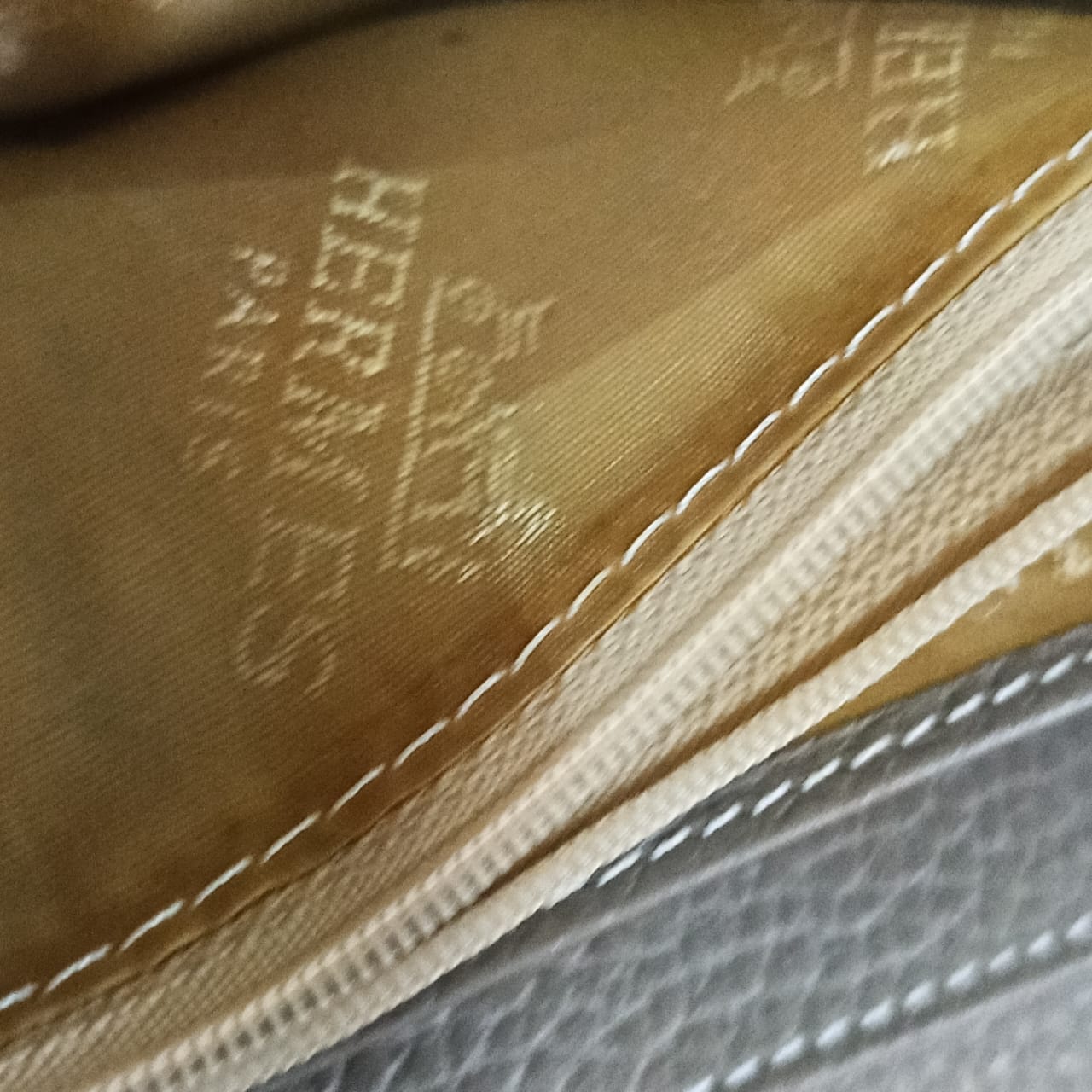 Portefeuille Hermes paris en cuir