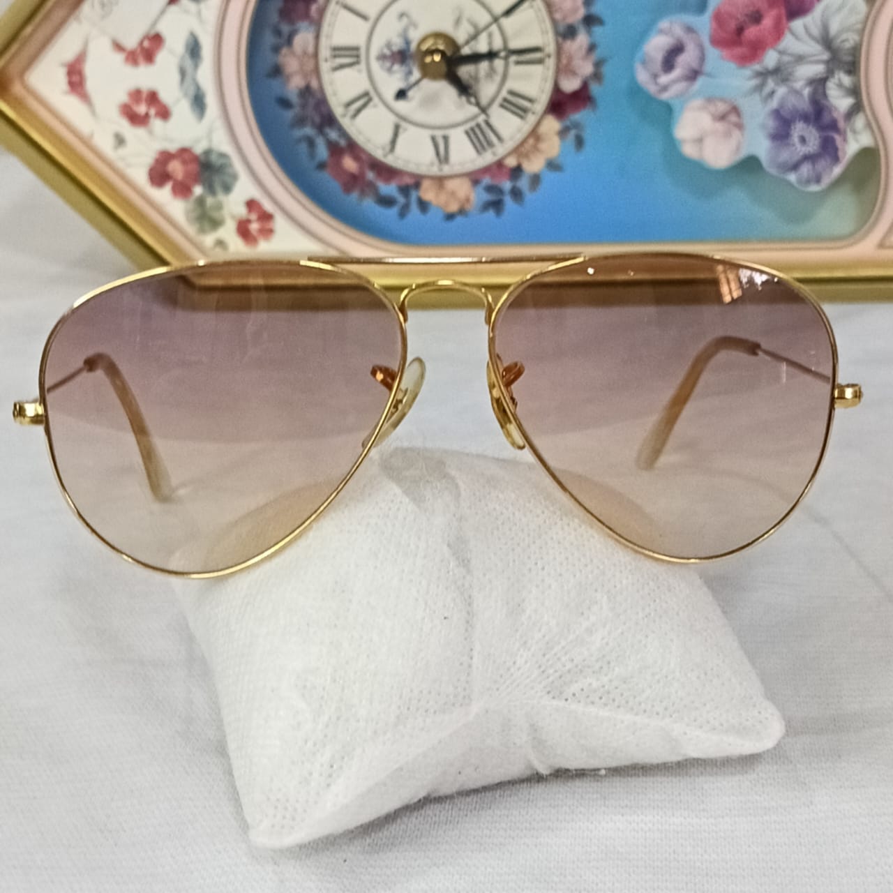 Lunette ray ben USA bl original dégradé 4 cison