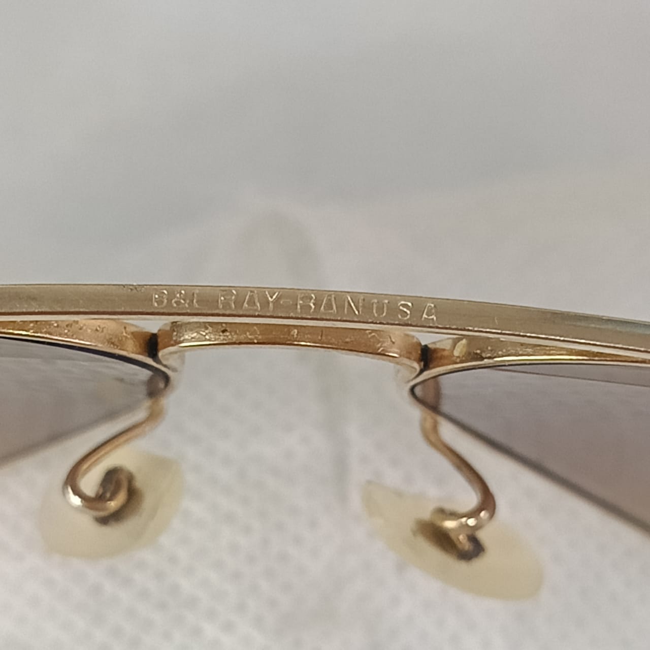 Lunette ray ben USA bl or 10k original vintage