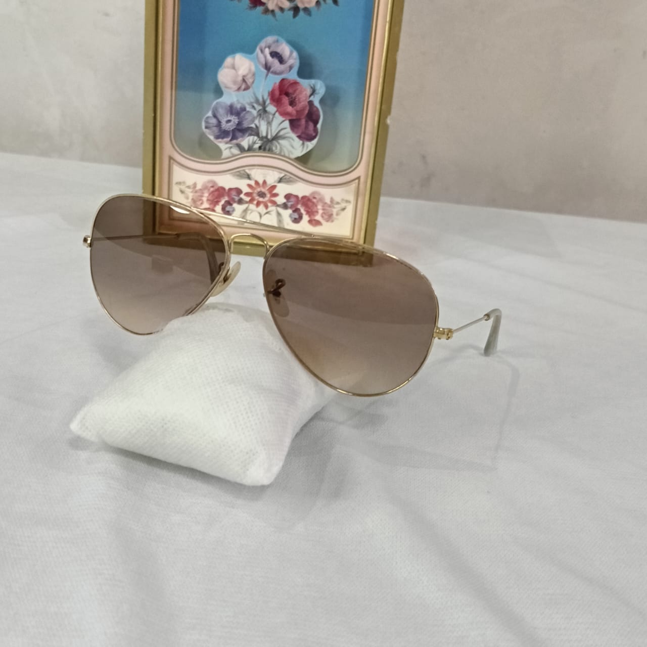 Lunette ray ben USA bl or 10k original vintage