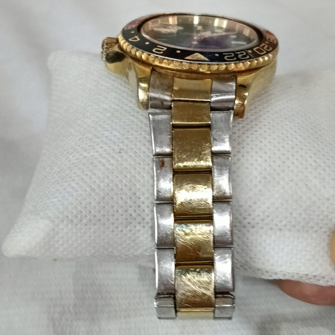 Montre Rolex automatique acier inoxydable vintage