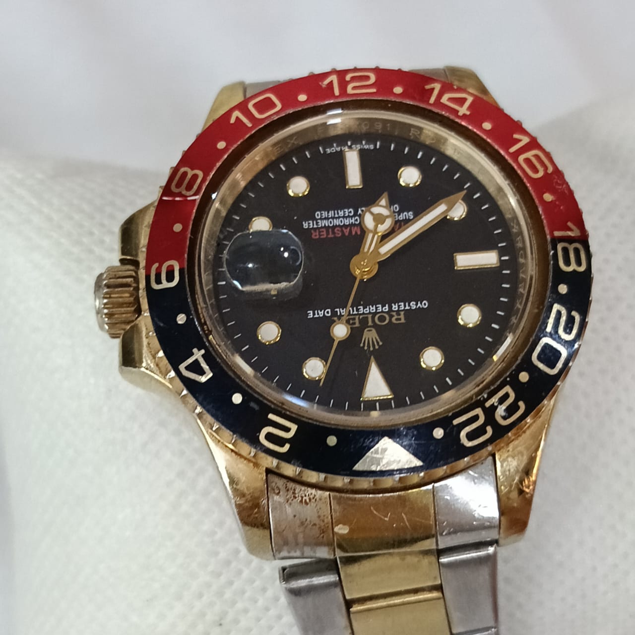 Montre Rolex automatique acier inoxydable vintage