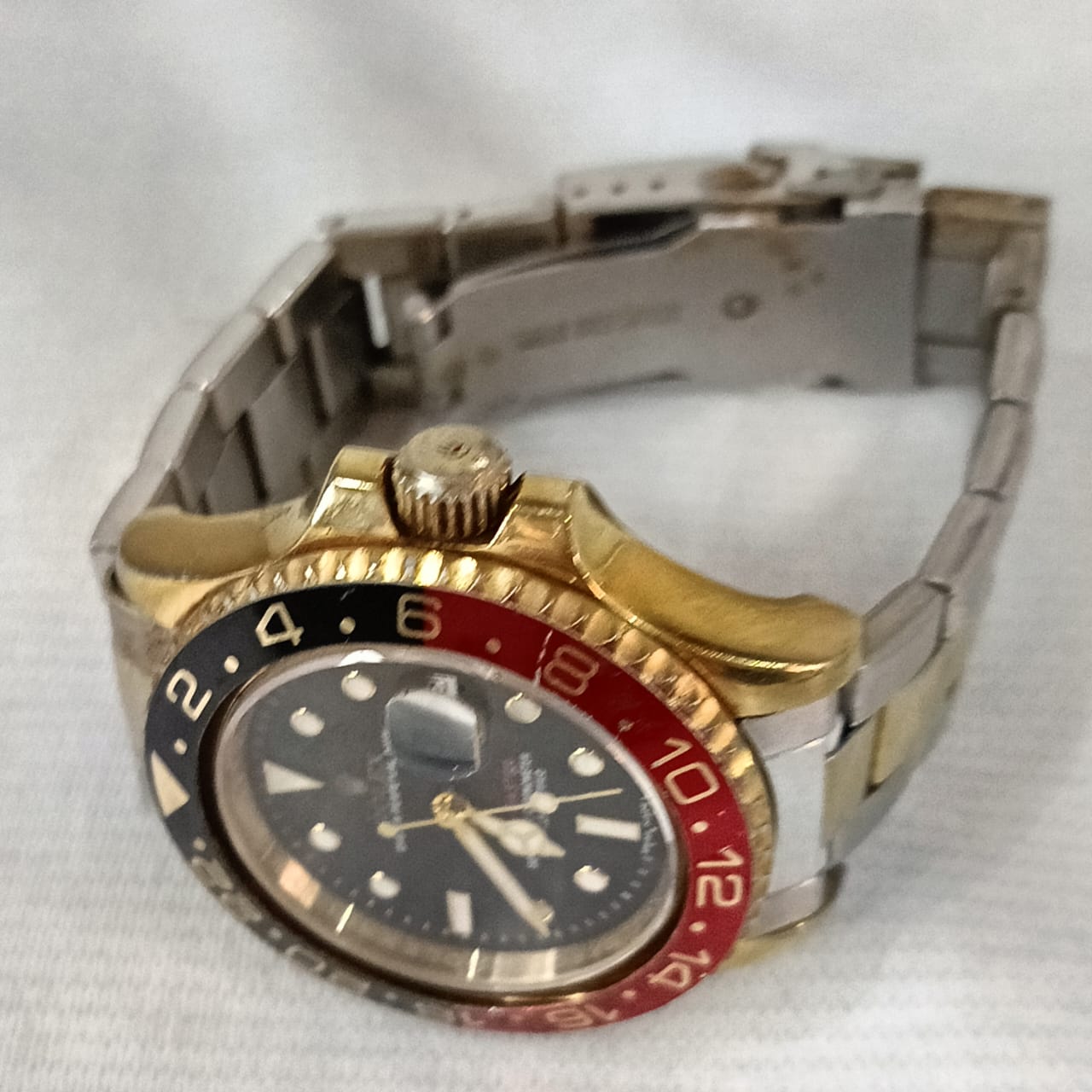Montre Rolex automatique acier inoxydable vintage