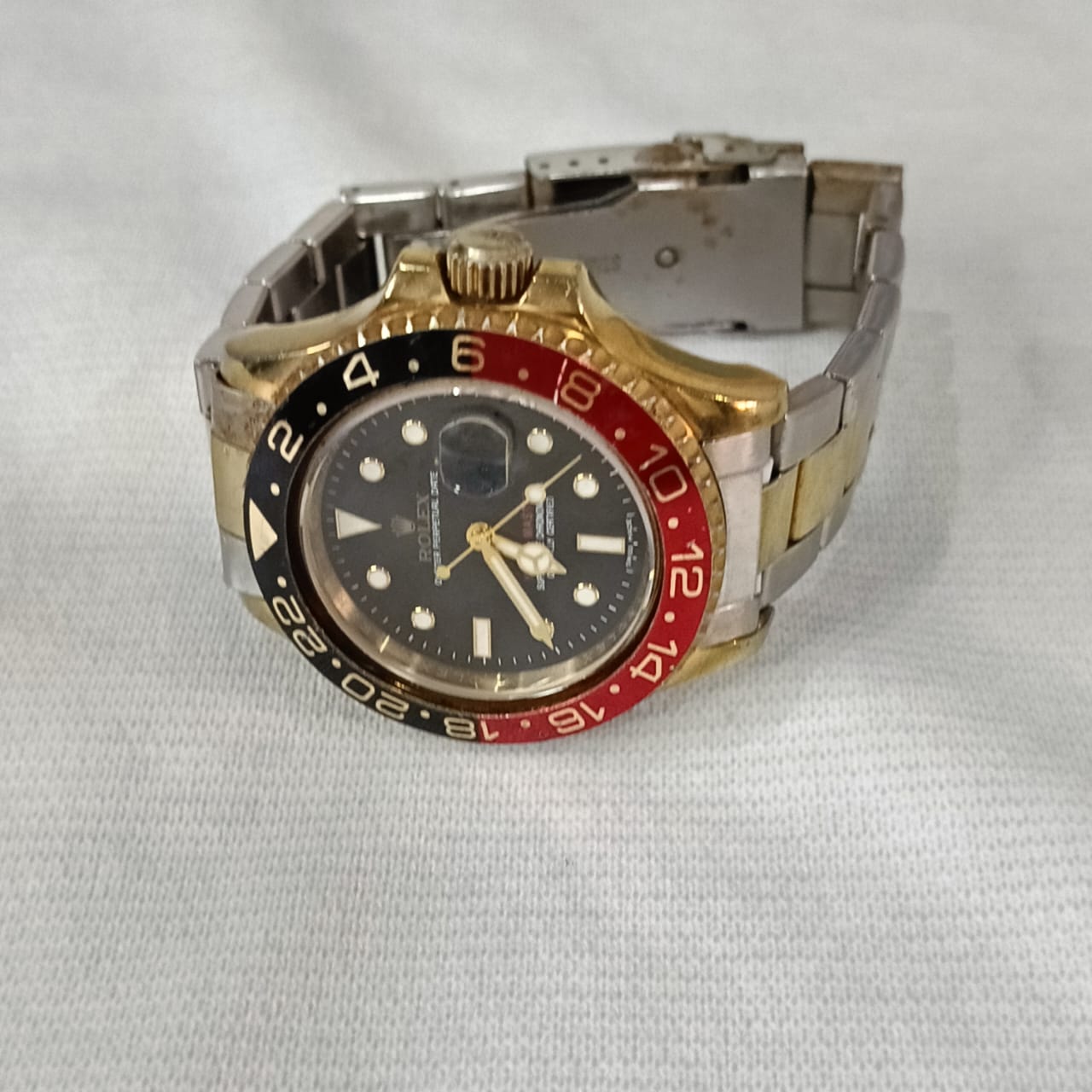Montre Rolex automatique acier inoxydable vintage