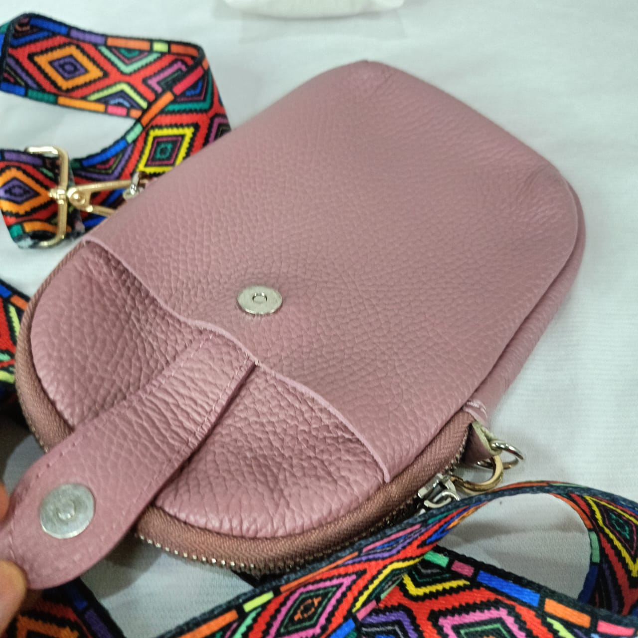 Sac en cuir vintage femme original