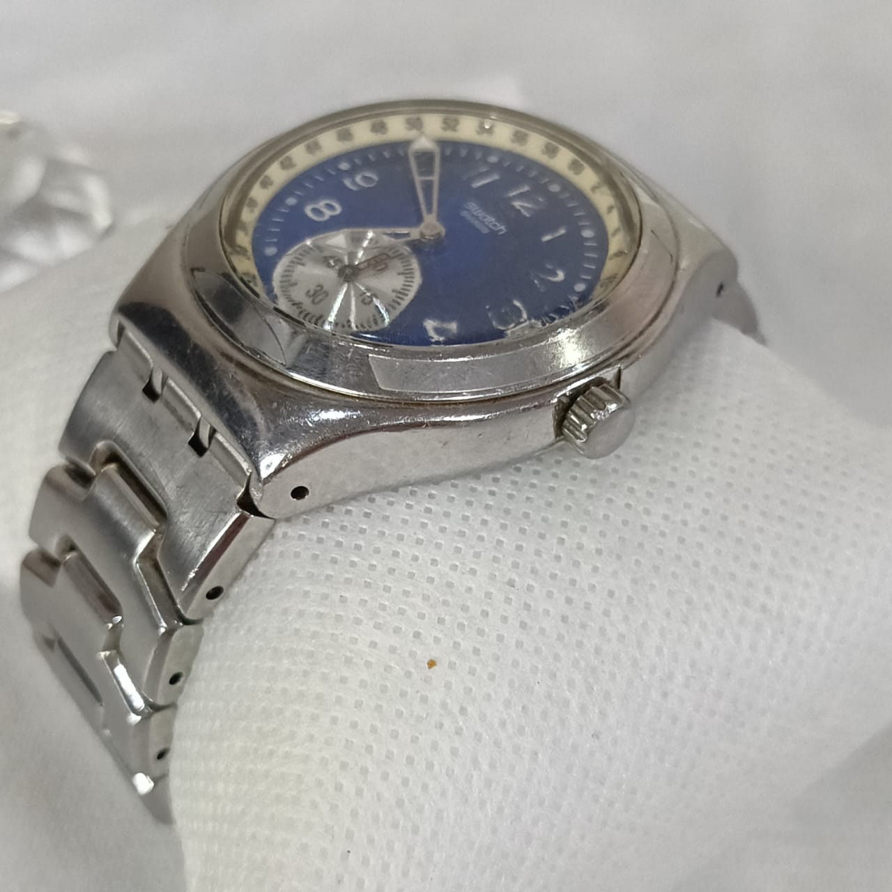 Montre swatch suisse Quartz original acier inoxydable