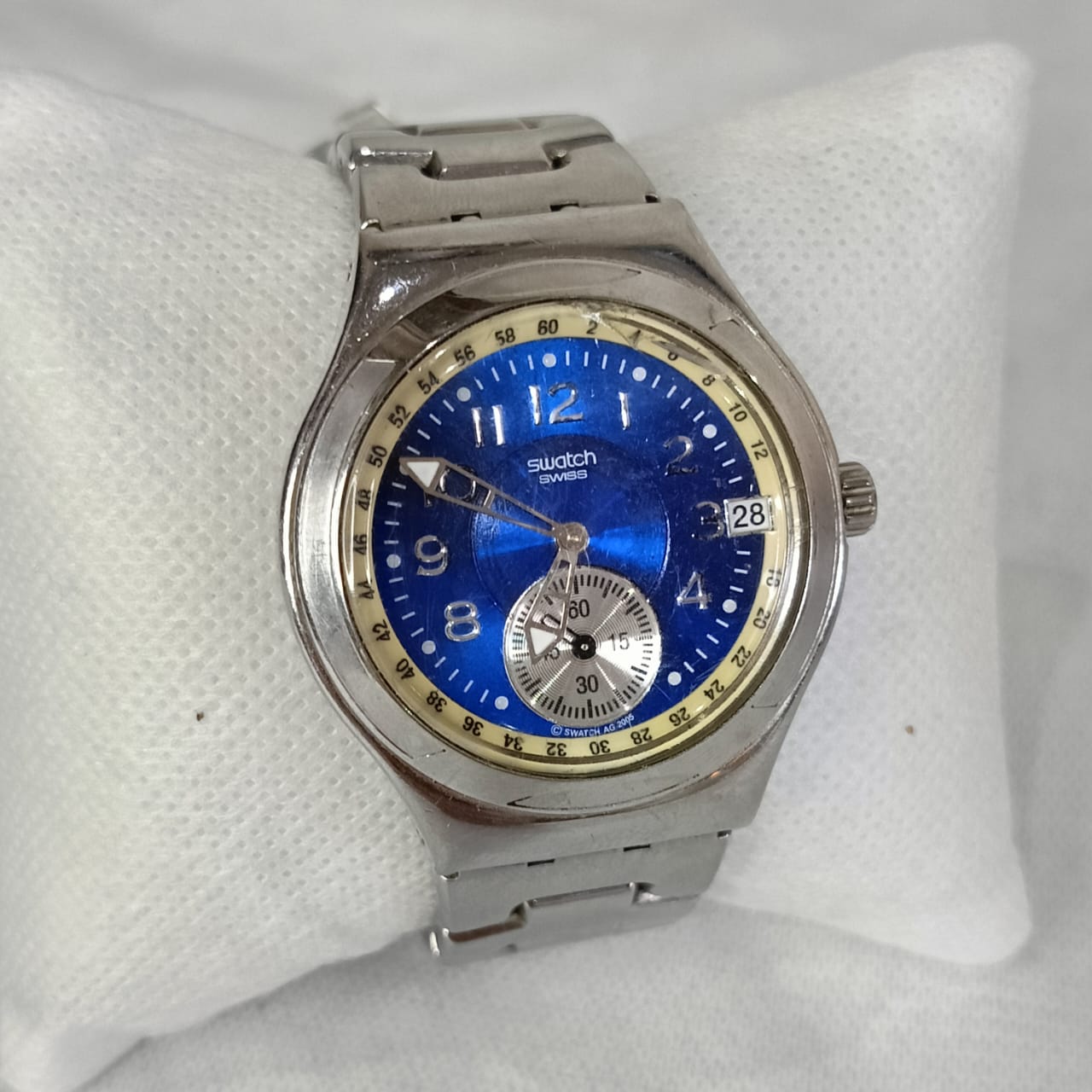 Montre swatch suisse Quartz original acier inoxydable