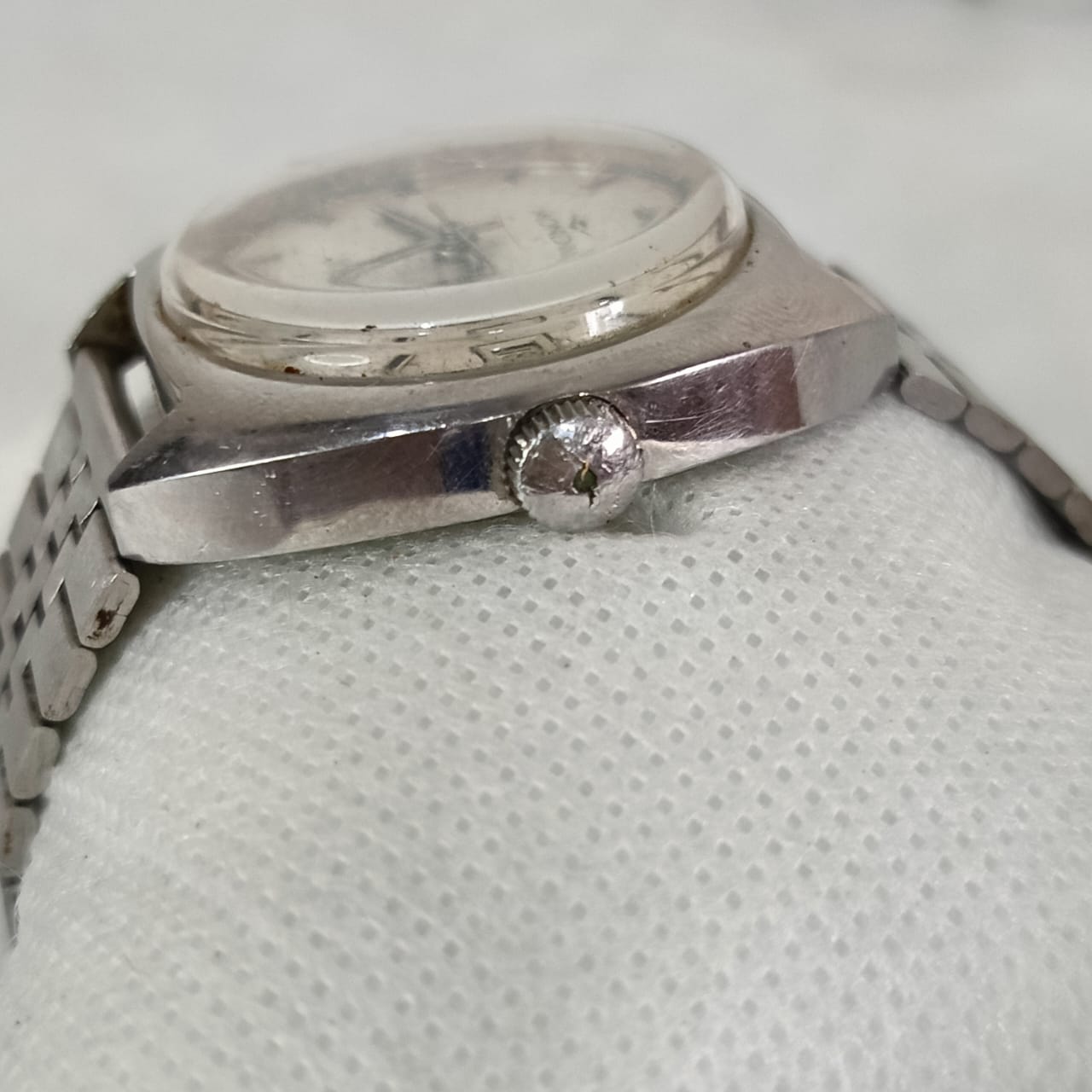 Montre mondia Mécanique vintage acier inoxydable