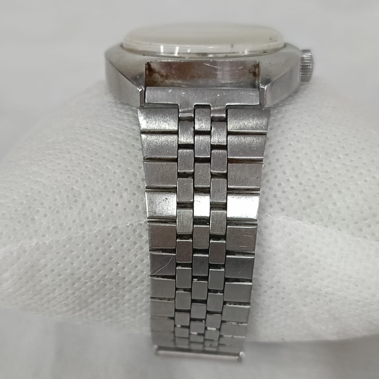 Montre mondia Mécanique vintage acier inoxydable