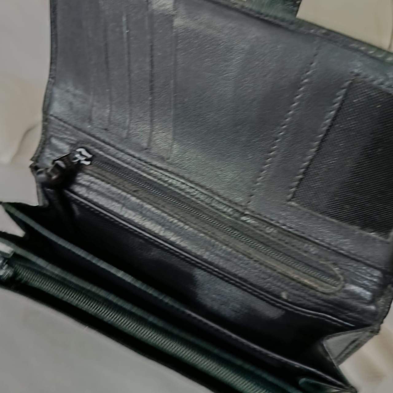 Portefeuille en cuir femme original