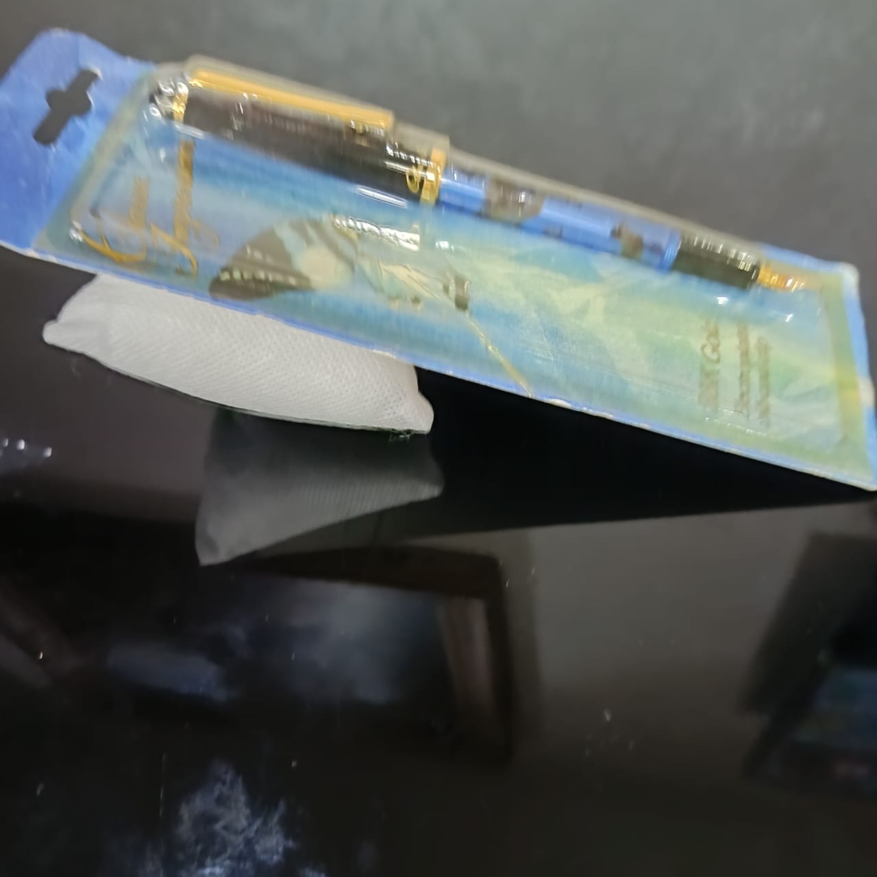 Stylo plume plaqué or 23k