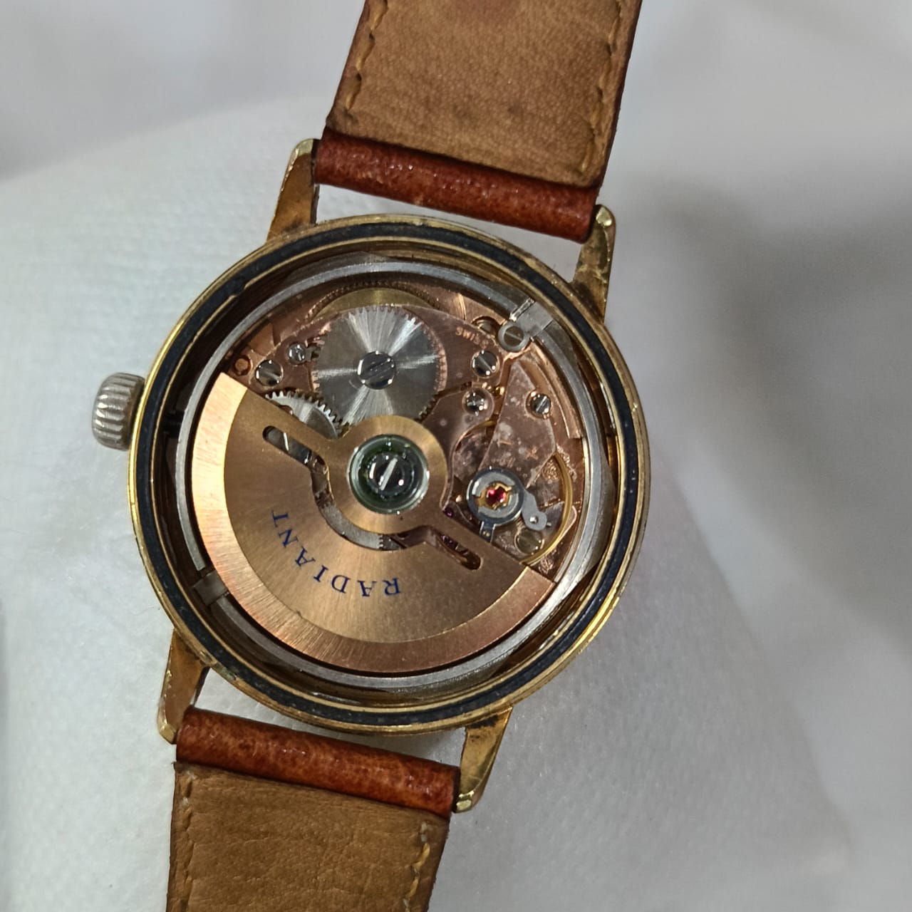 Montre Radiant automatique original en plaqué or