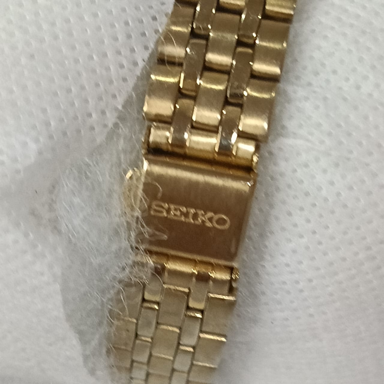 Montre Seiko Quartz femme original en plaqué or