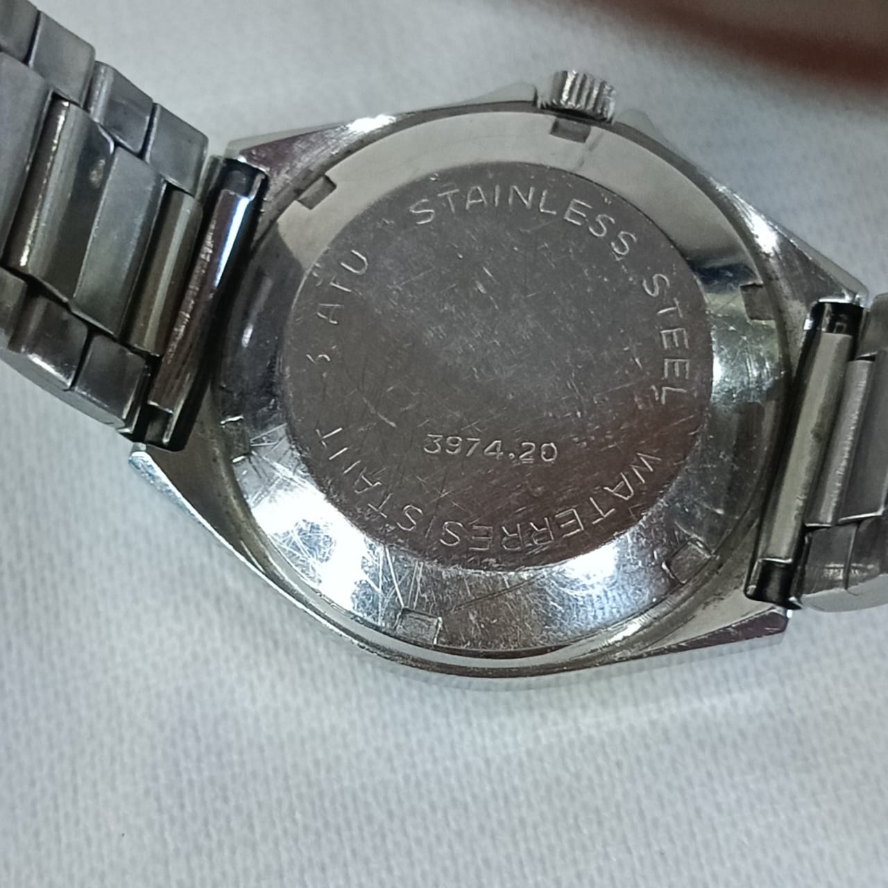 Montre rodania acier inoxydable Quartz original