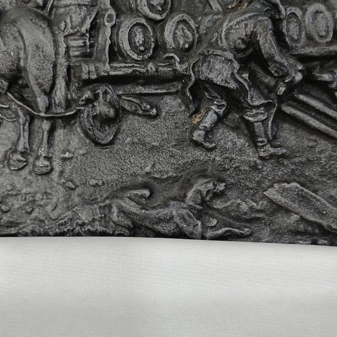 Tableau vintage sculpture par p.j mene Sur bronze