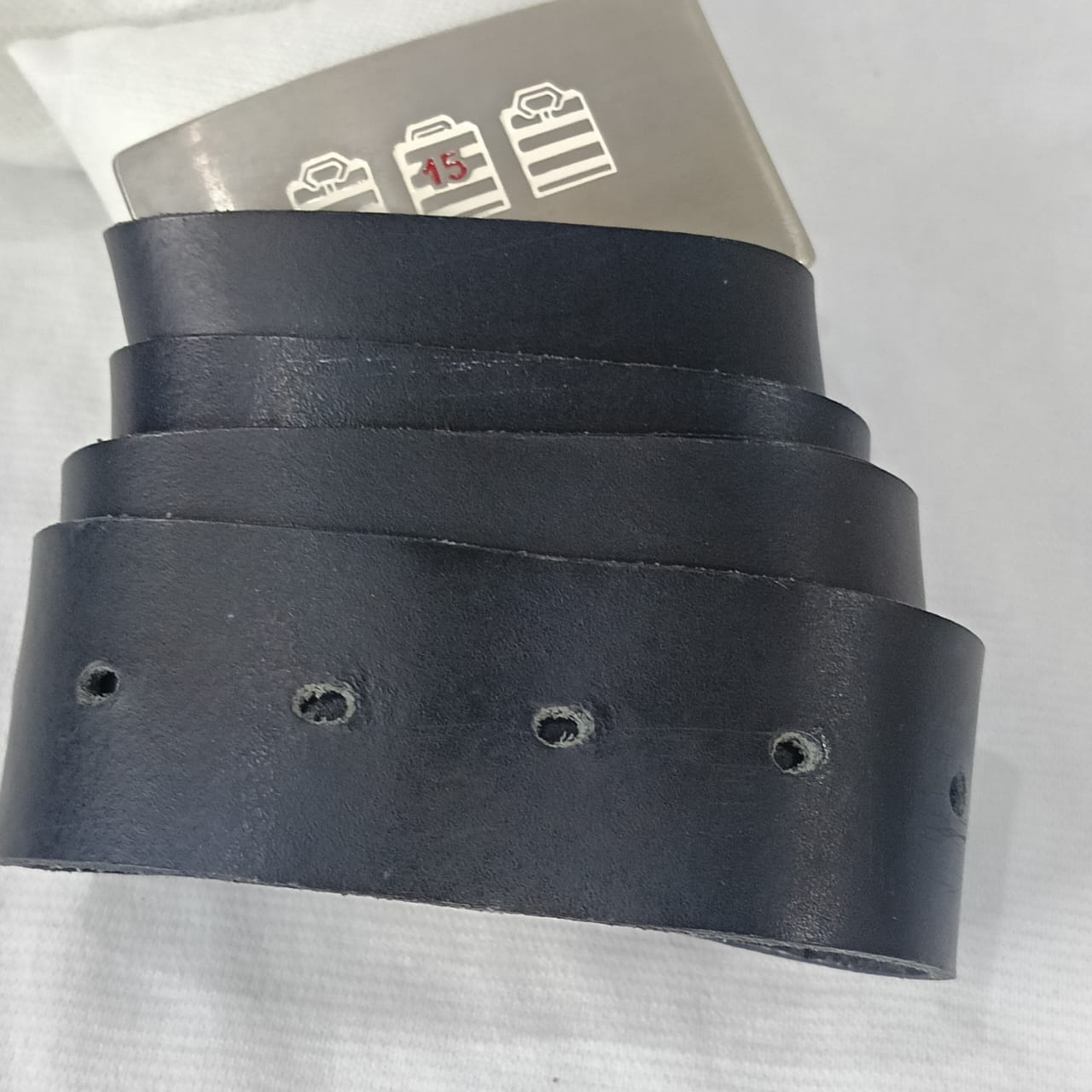 Ceinture en cuir vintage original homm