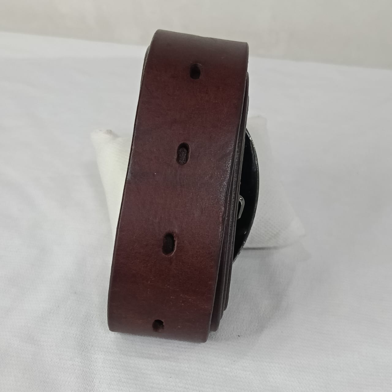 Ceinture vans 1966 en cuir vintage original homme