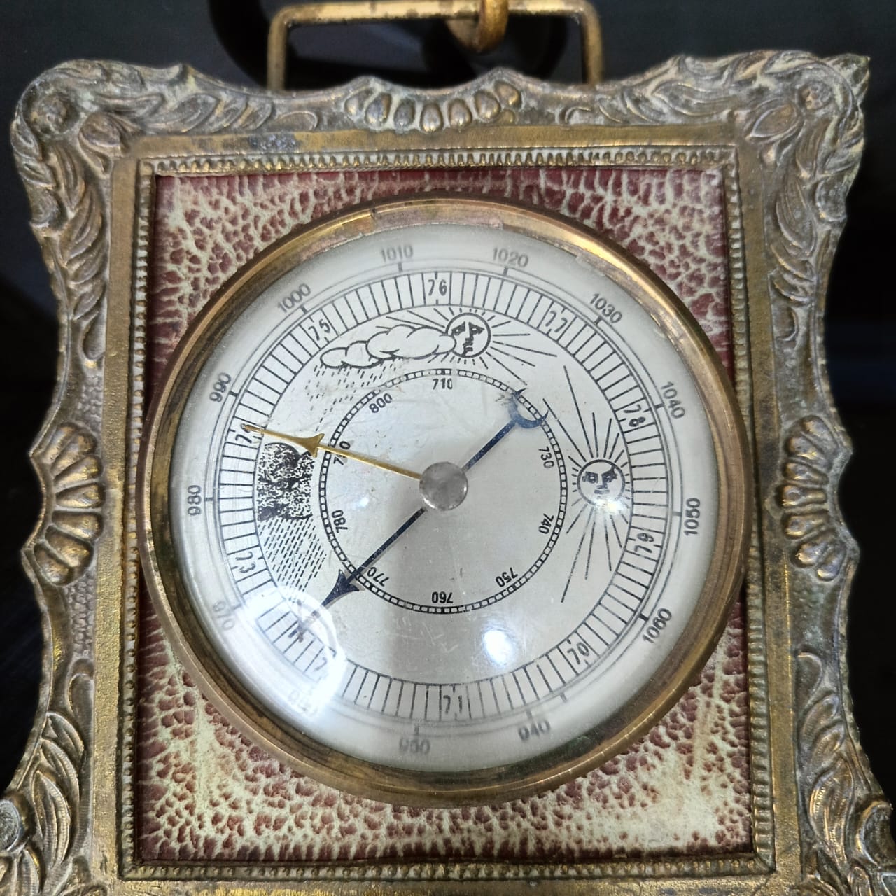Ancien Baromètre-thermomètre