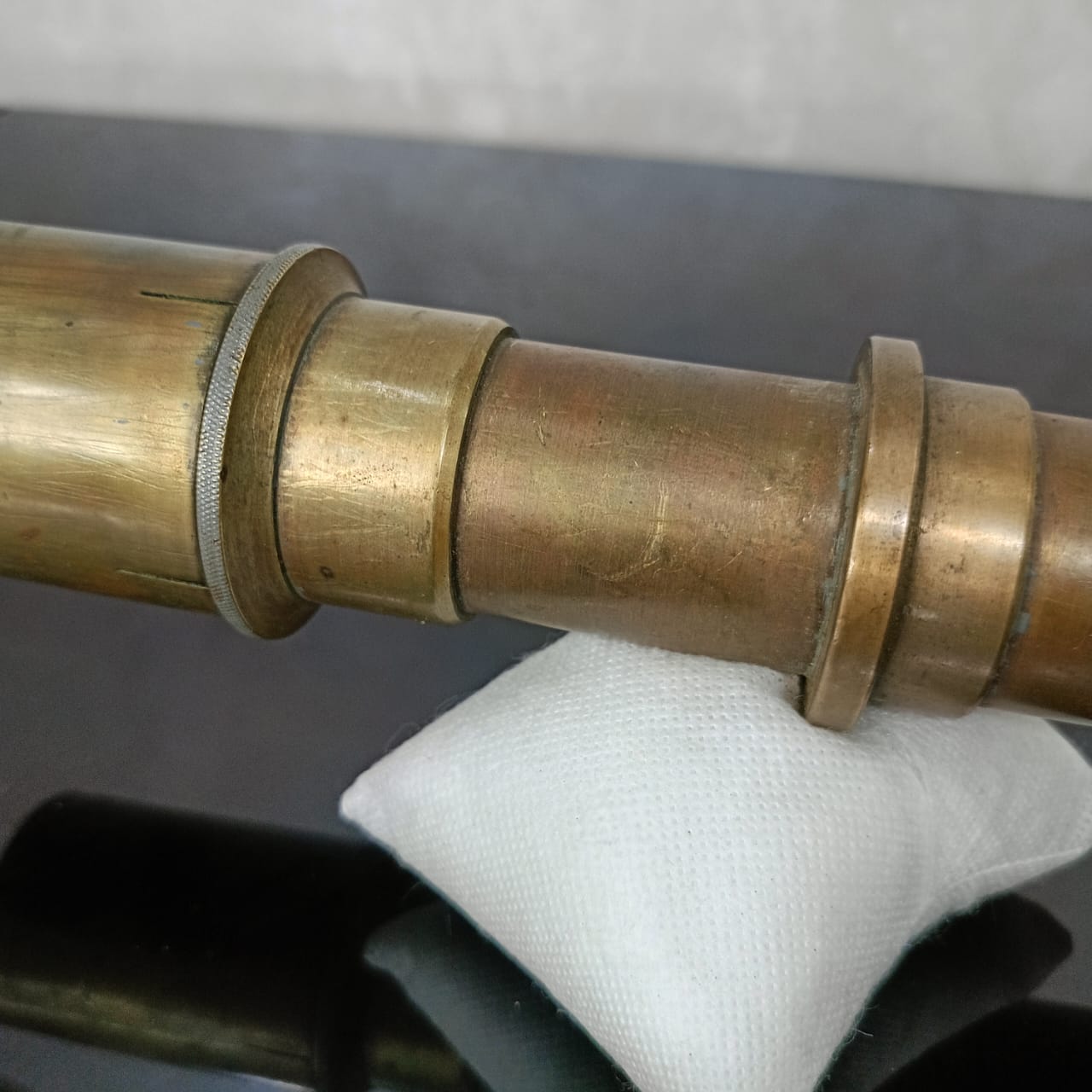 Ancien niveau en bronze doré France original