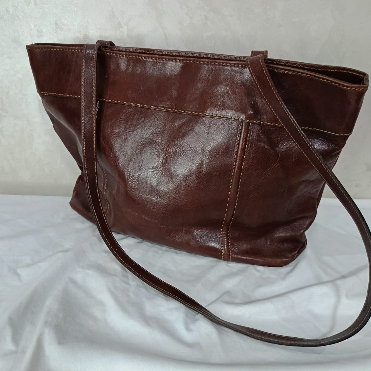 Sac c. Comberti femme en cuir vintage original