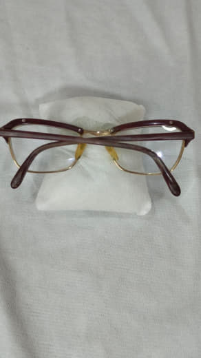 Cadre du lunette en plaqué or vintage