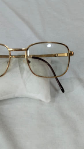Cadre du lunette plaqué or vintage