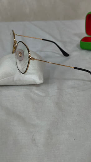 Cadre du lunette plaqué or femme