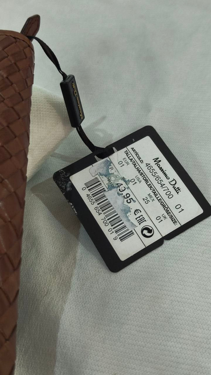 Portefeuille Massimo Dutti en cuir femme original