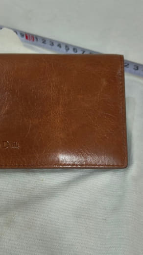 Portefeuille Massimo Dutti en cuir femme original