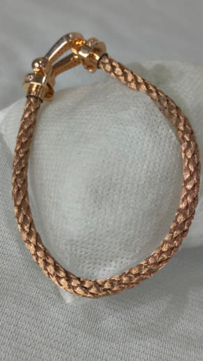 Bracelet Fred en plaqué or