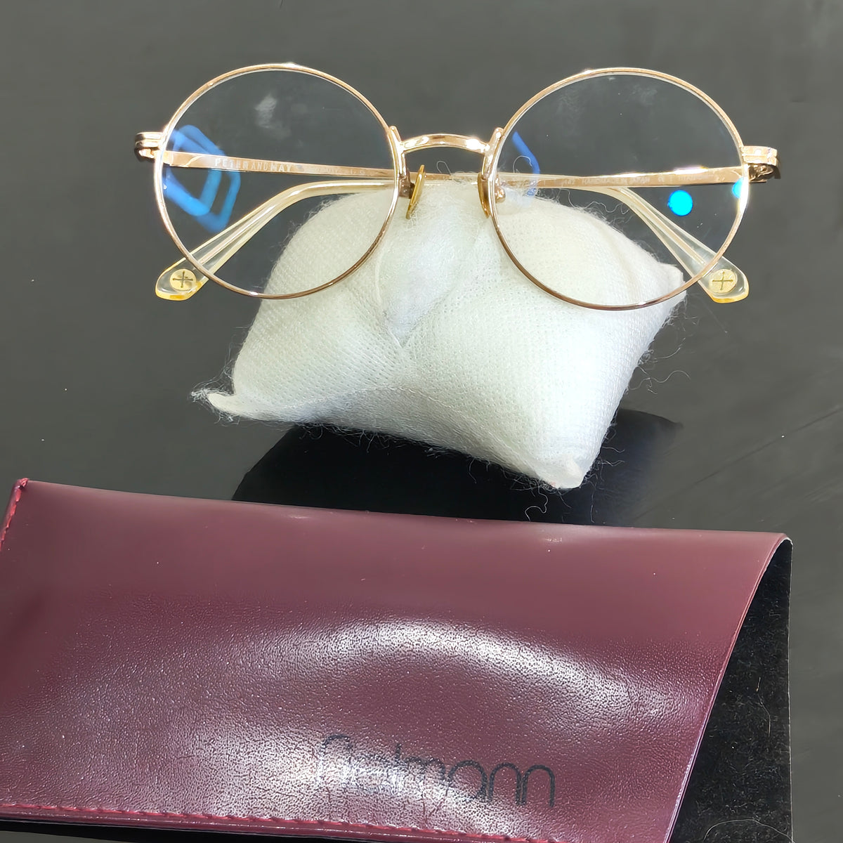 Cadre du lunette Peter and. May titanium original 
50/21
Prix 6000