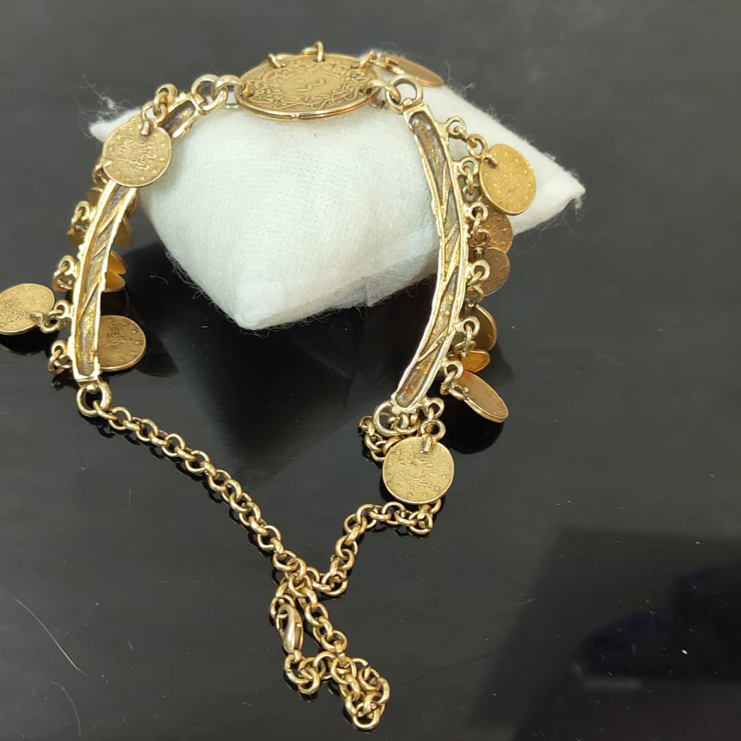 سلسلة فرماي/فضة عتيقة تحفة
طول مغلق 20cm