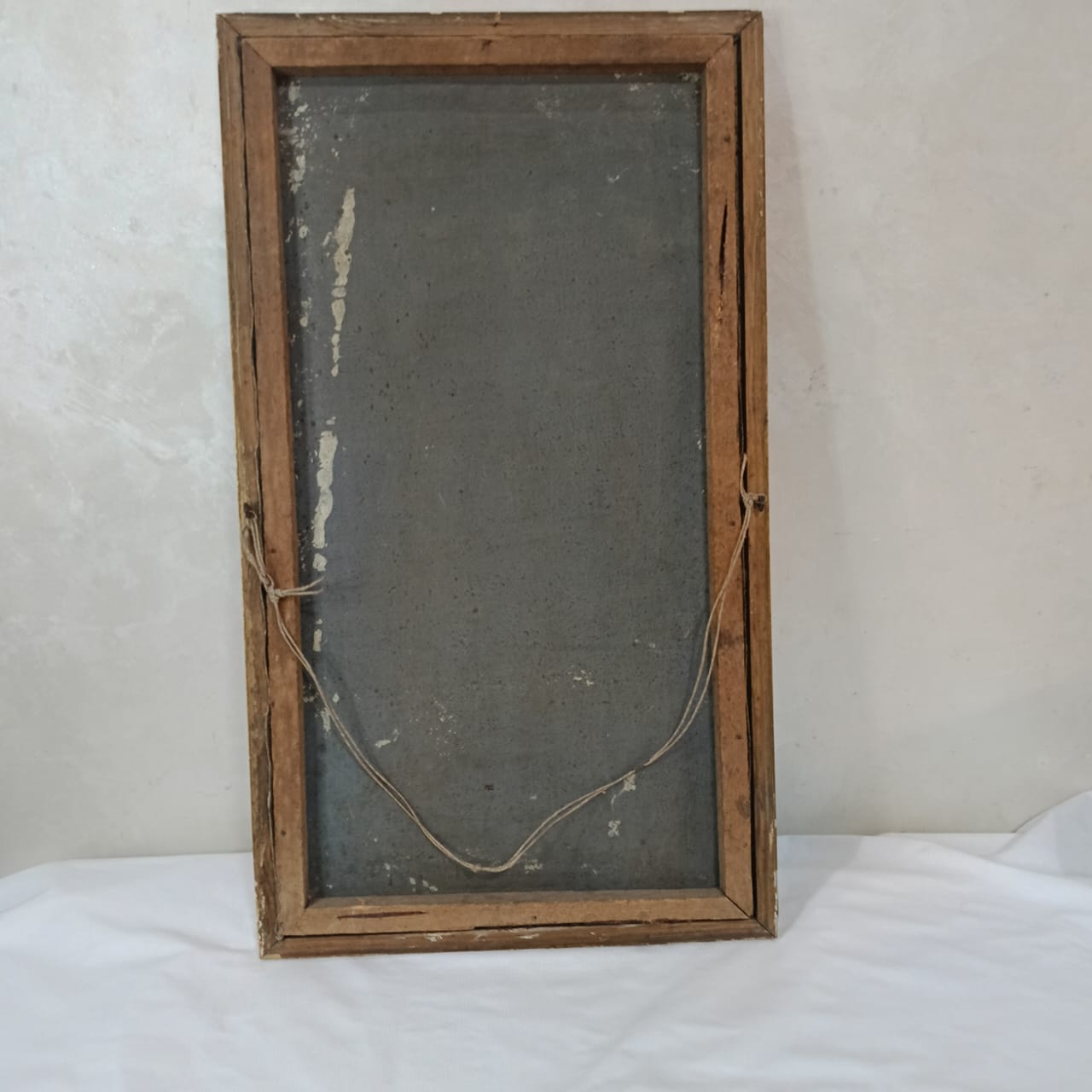 Ancien tableau vintage original sur toile signée