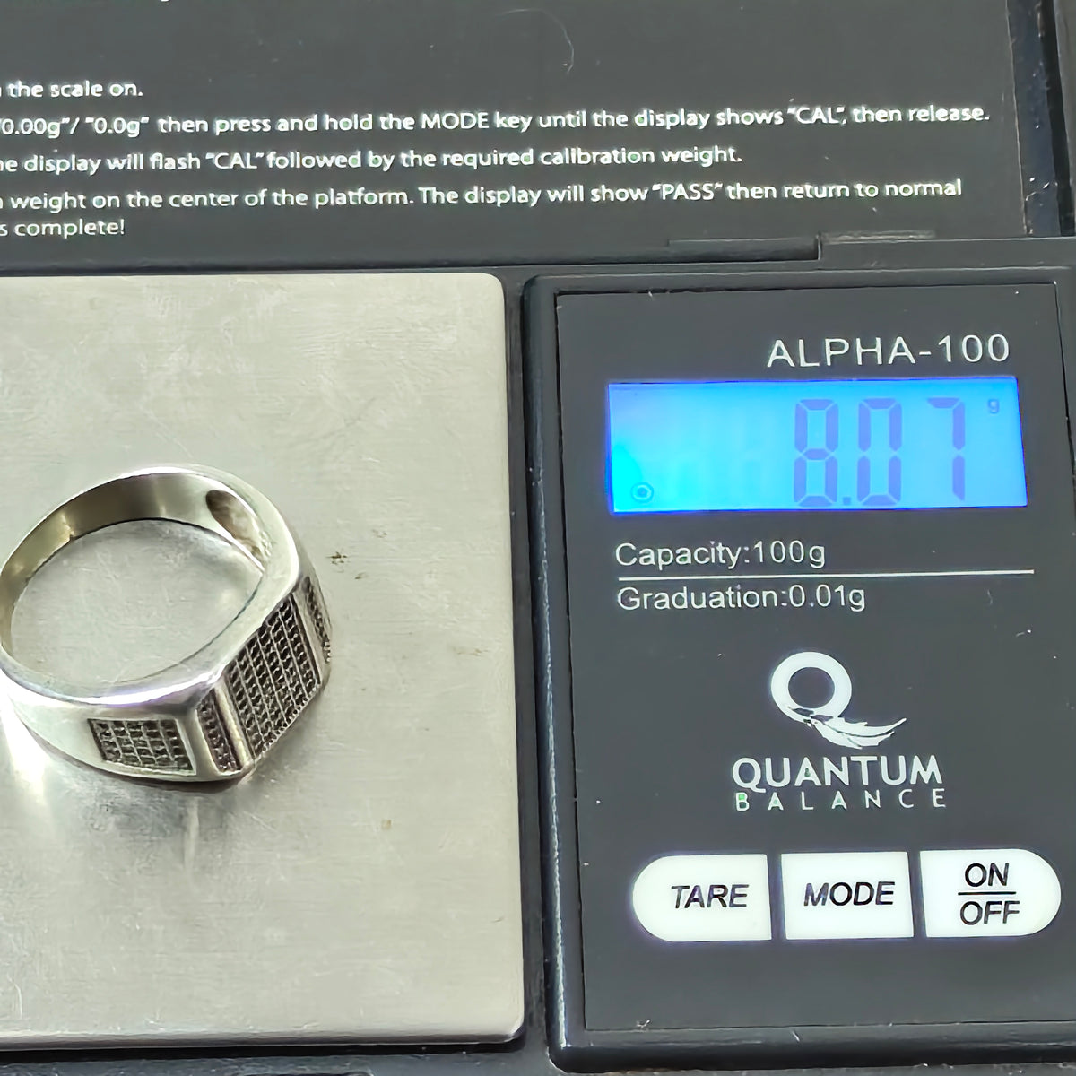 Bague Murat argent