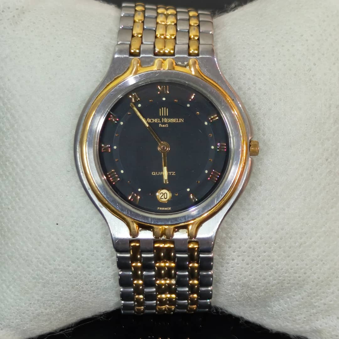 Montre Michel Herblain paris extra plat quartz original 
36mm
Prix 18000