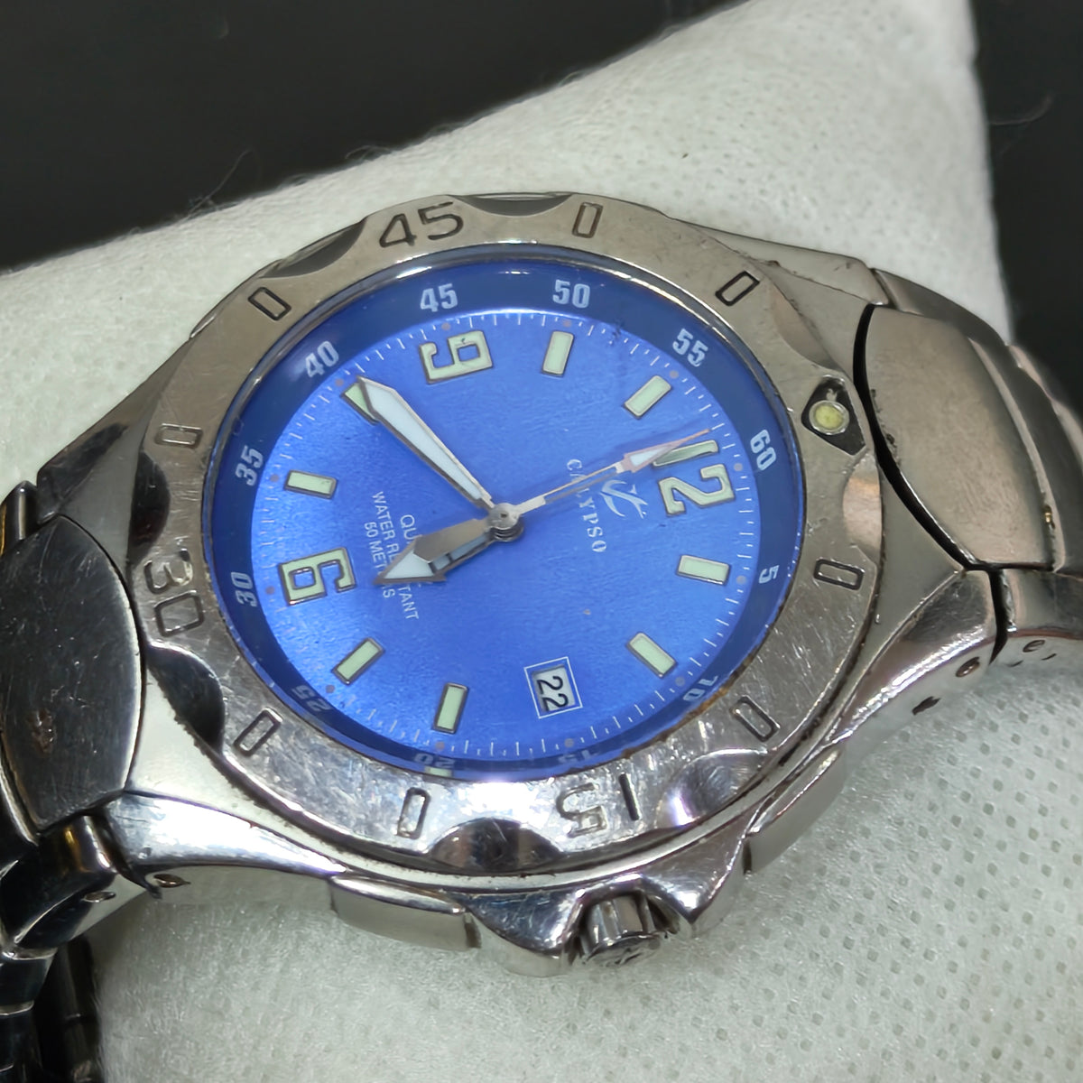 Montre calypso quartz original/مليون ونصف 
40mm
Prix 15000