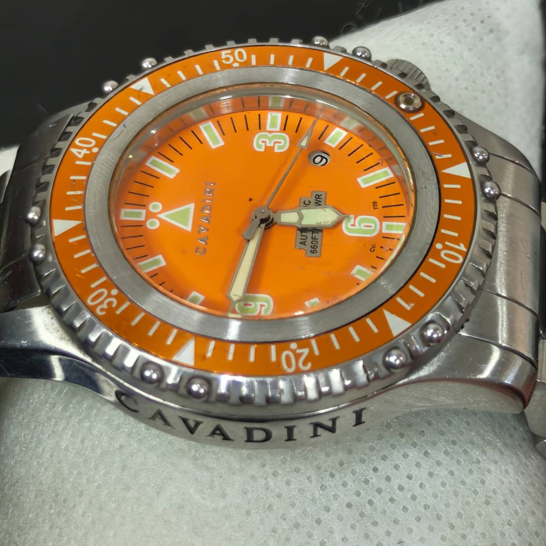 Montre cavadini automatique original زوج ملايين ونصف 
40mm
Prix 25000