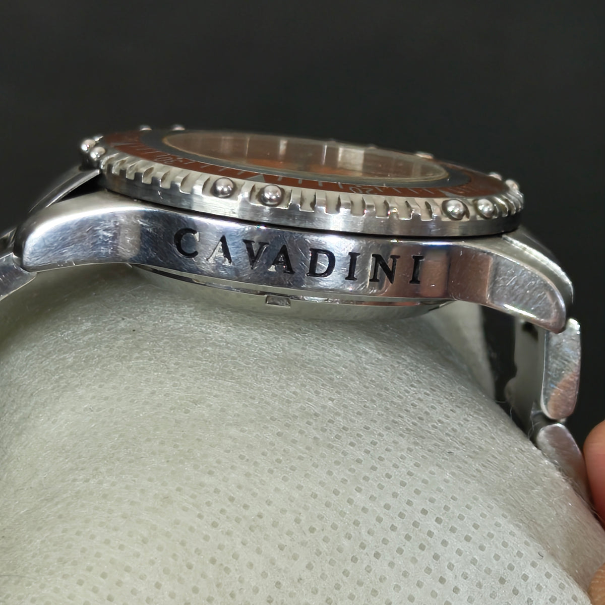 Montre cavadini automatique original زوج ملايين ونصف 
40mm
Prix 25000
