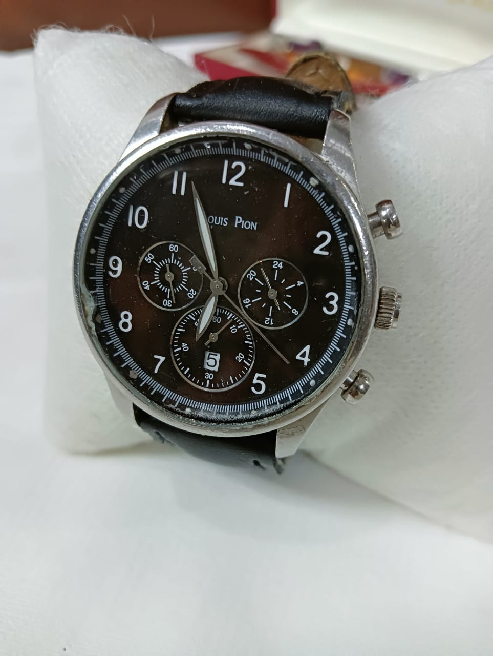 Montre louis poin chronographe Quartz original 
40mm