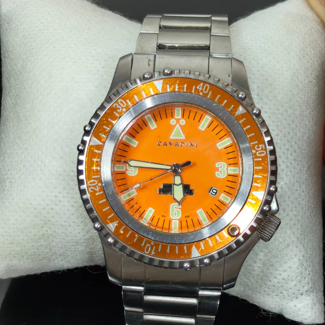 Montre cavadini automatique original زوج ملايين ونصف 
40mm
Prix 25000