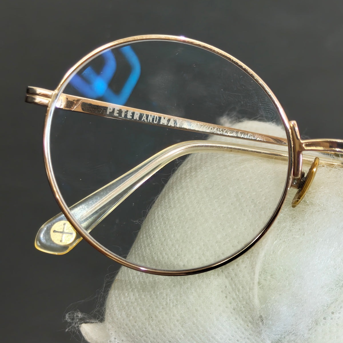 Cadre du lunette Peter and. May titanium original 
50/21
Prix 6000
