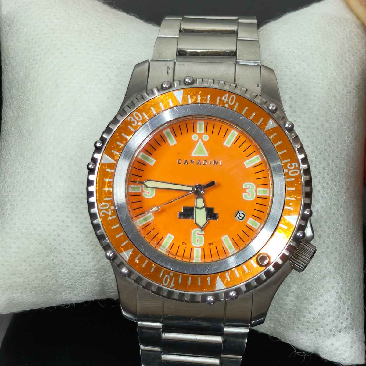 Montre cavadini automatique original زوج ملايين ونصف 
40mm
Prix 25000