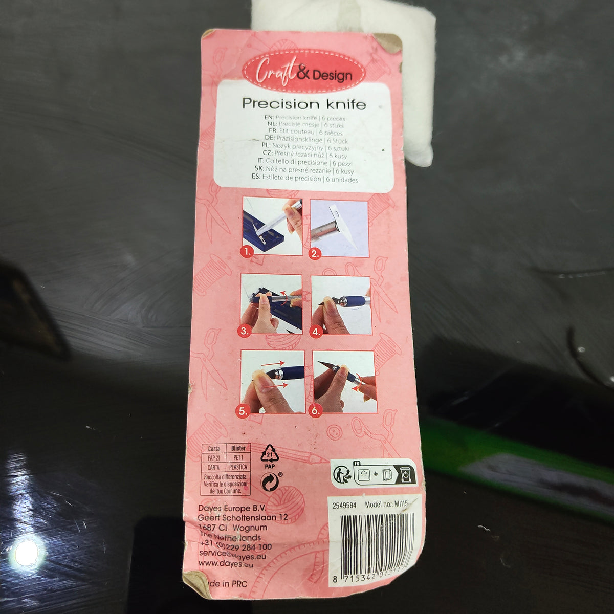 أداة تقطيع جديدة
طول 21cm
Prix 5000