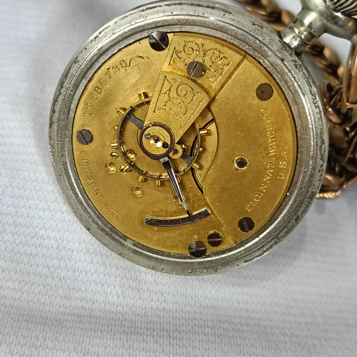 Montre gousset eligin mad USA
